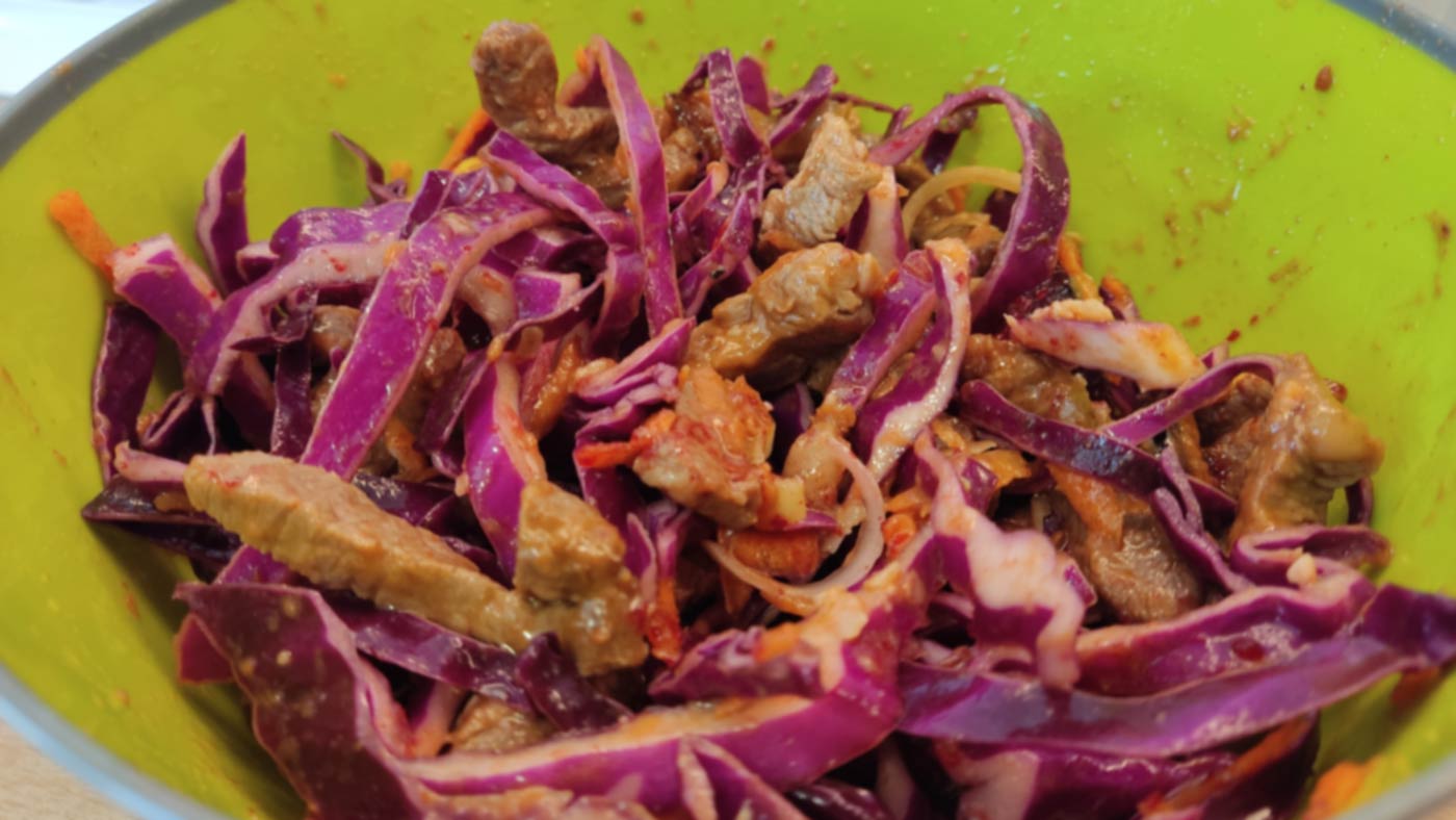 ensalada ensalada de lombarda