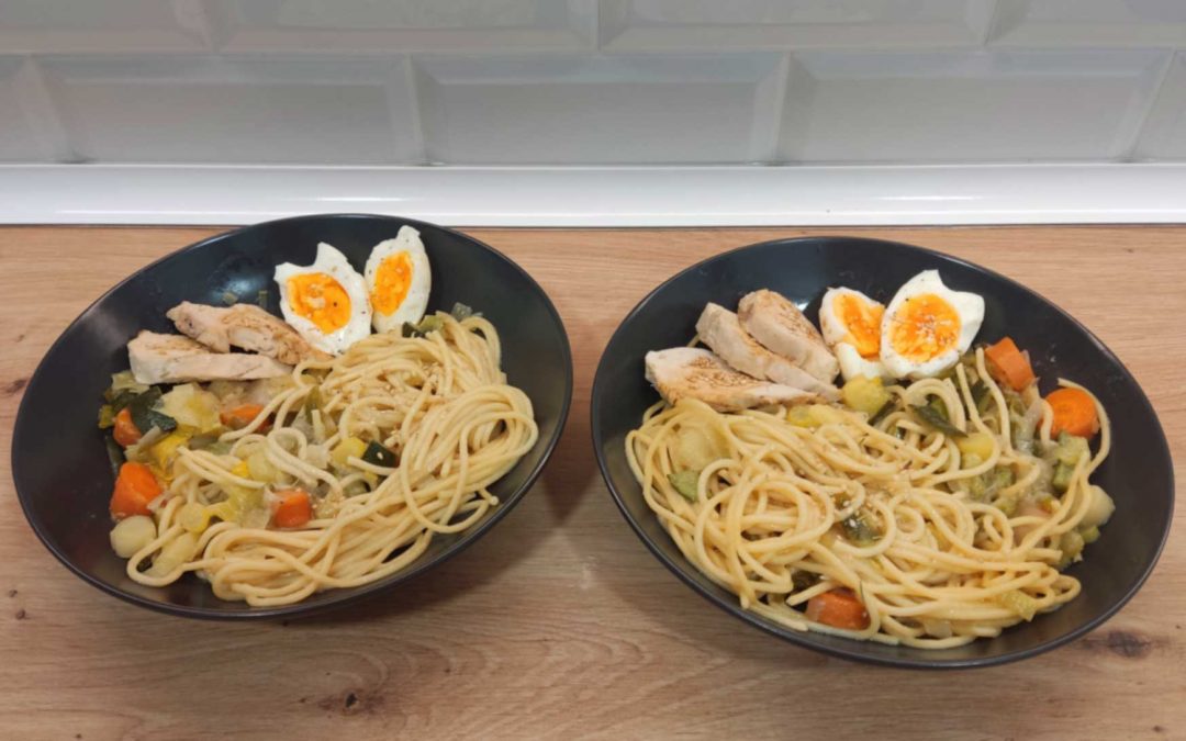 Ramen de pollo