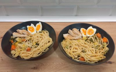 Ramen de pollo